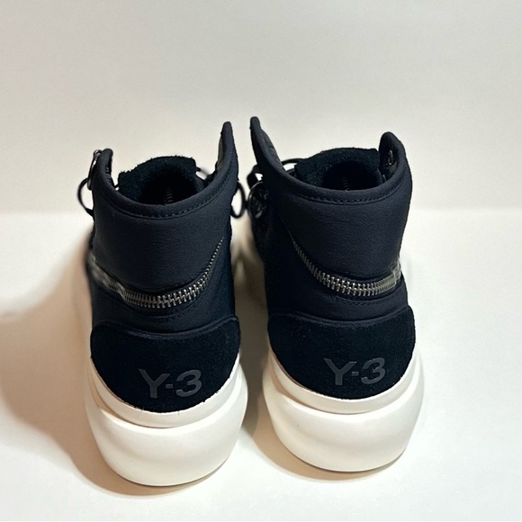 Y-3 AJATU COURT HIGH 'BLACK WHITE' - Picture 4 of 5